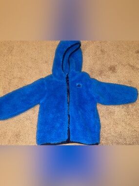 snozu fluffy full zip hoodie